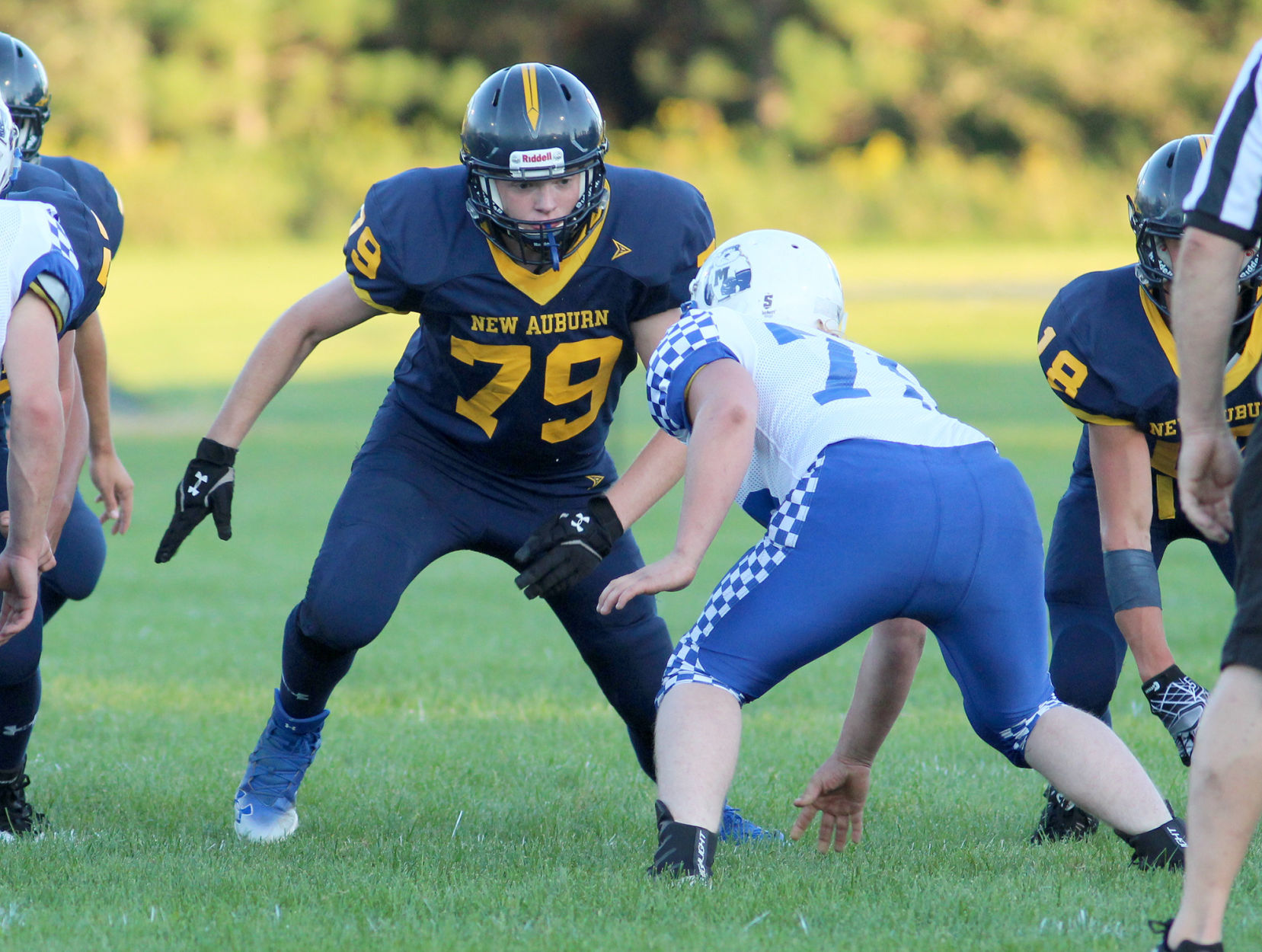 Mellen at New Auburn football 8-30-19